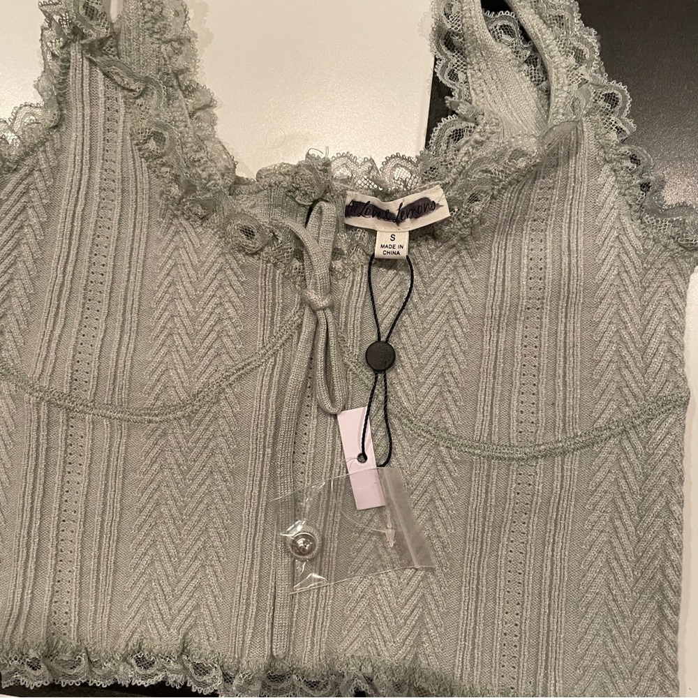 For love and lemons seafoam green tank - Picture 6 of 6